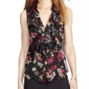 Ralph Lauren sleeveless button up blouse 14